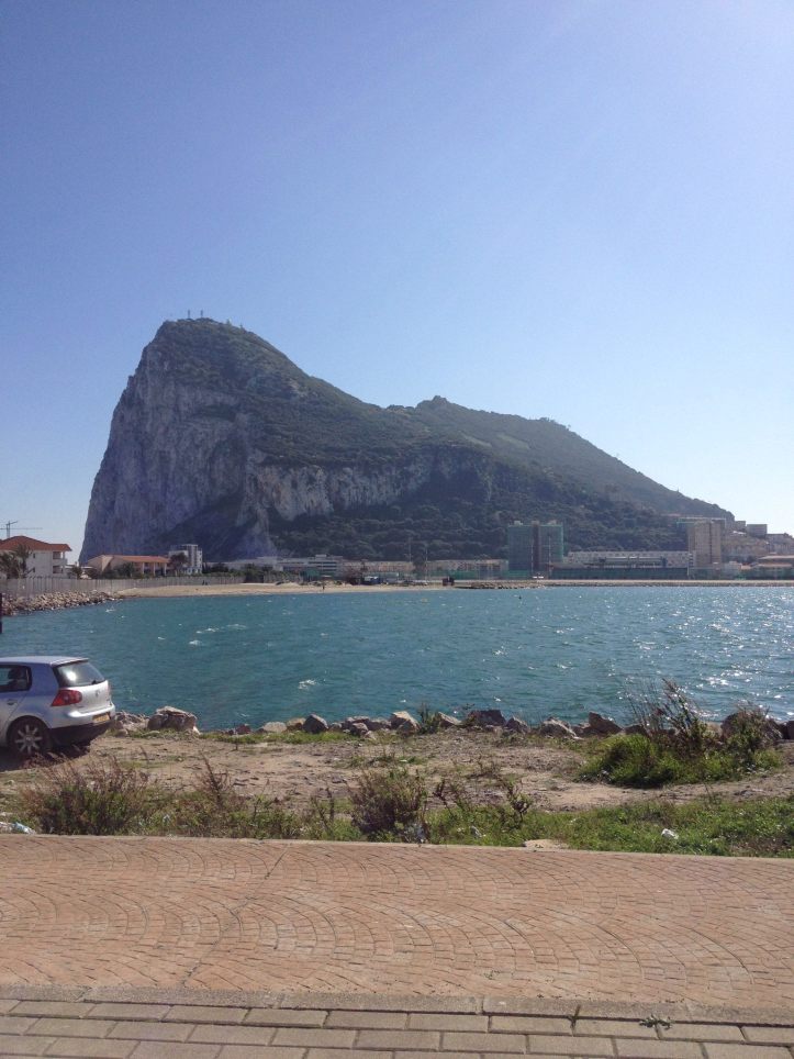 The Rock of Gibraltar from La Línea de la Concepción. Picture: © 2014 Andrew McFarland Campbell