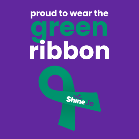 proud to wear the green ribbon.